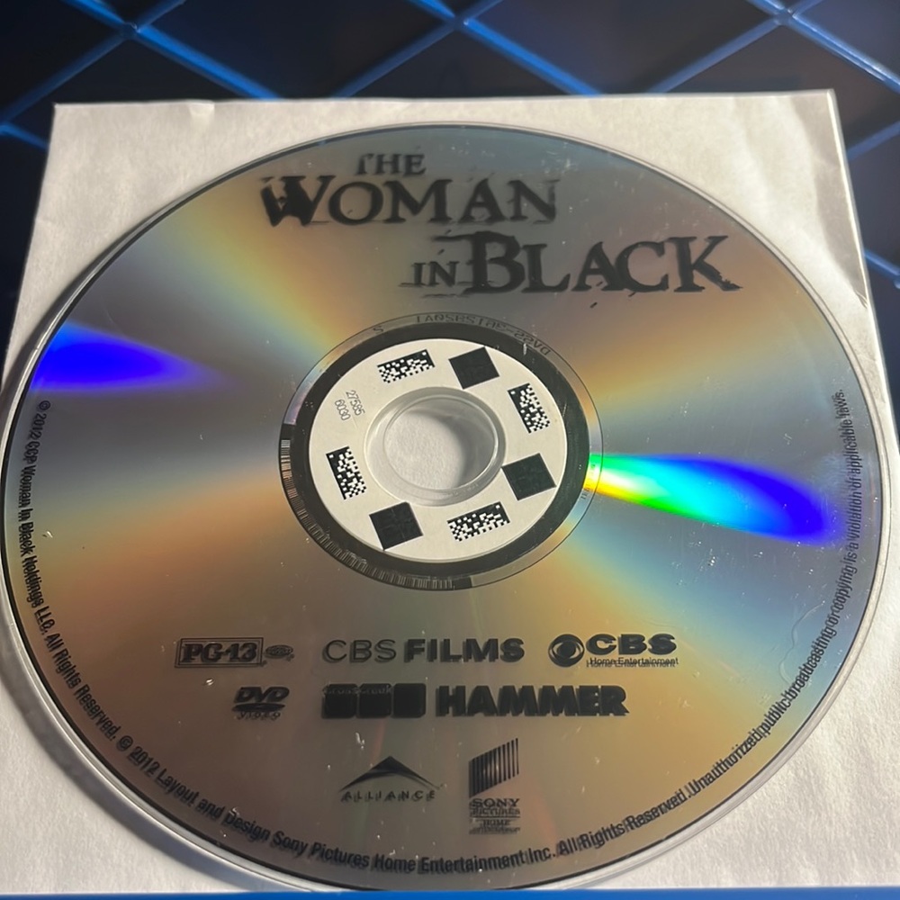 The Woman In Black dvd